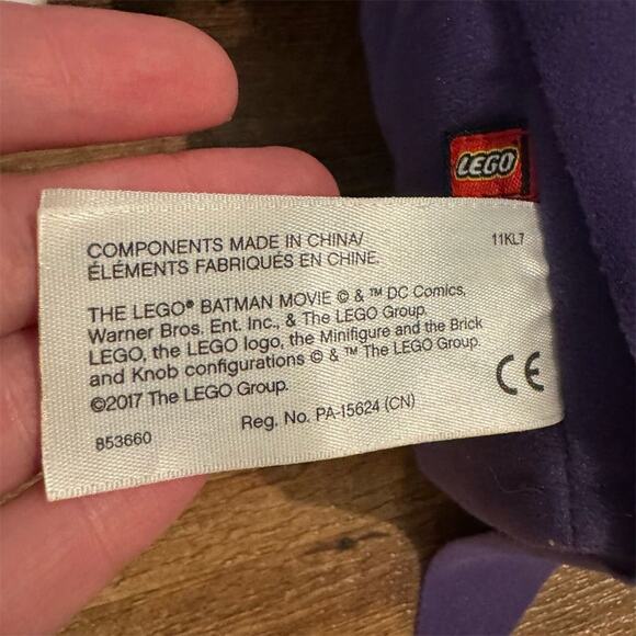 LEGO Batman Movie The Joker Plush Toy 13" 2017 Retired FLAWS - Picture 8 of 10